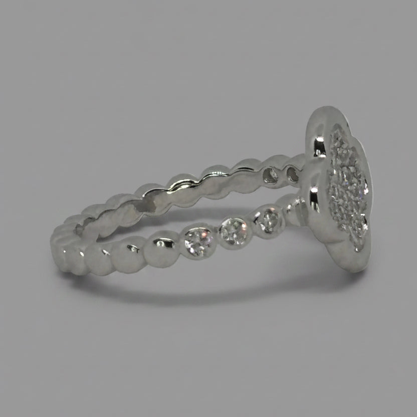 Clover Love Ring — 925 Sterling Silver