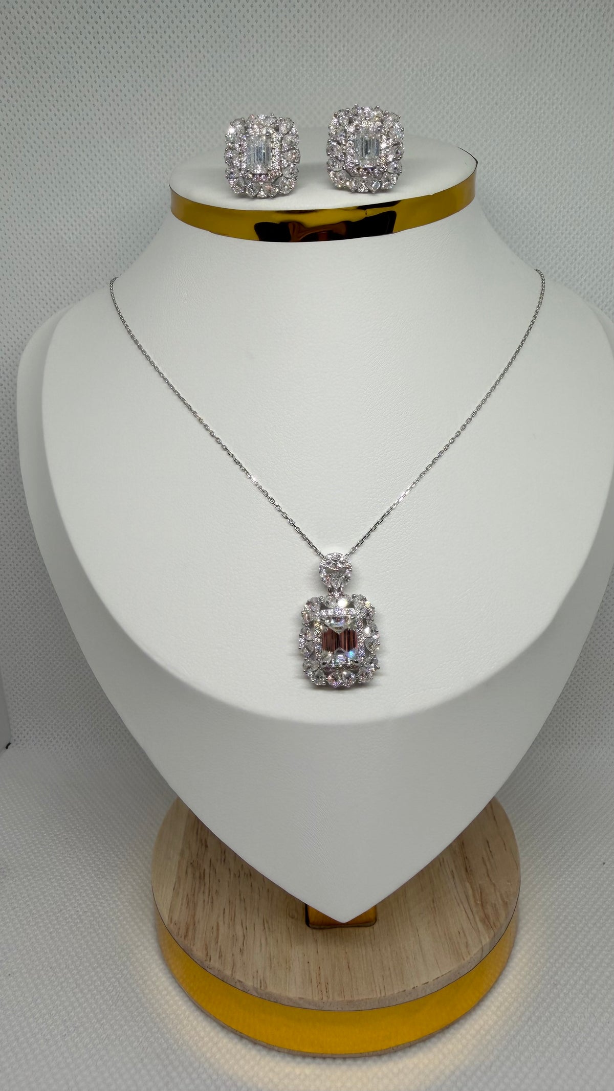 Eternity Mom Set No.1 — Moissanite &amp; 925 Sterling Silver