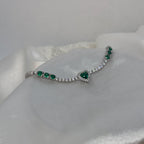Glow Lux Tennis Bracelet — 925 Sterling Silver