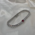 Eternal Passion Tennis Bracelet — 925 Sterling Silver