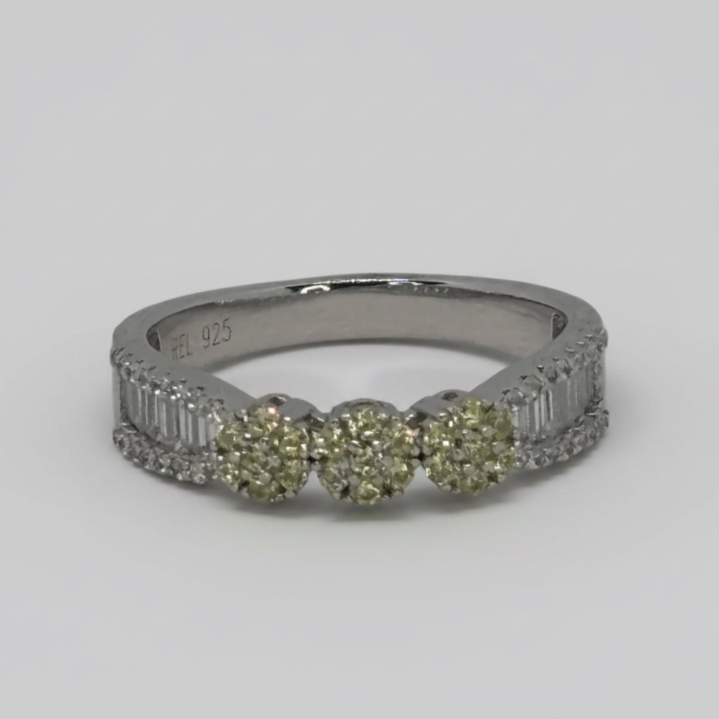 Golden Eye Protection Ring — 925 Sterling Silver