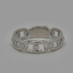 Chain Link Ring — 925 Sterling Silver
