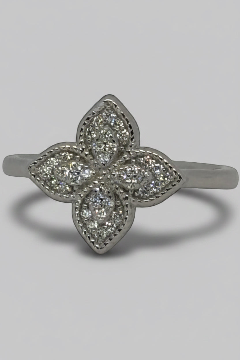Flower of Light Ring — 925 Sterling Silver