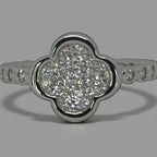 Clover Love Ring — 925 Sterling Silver