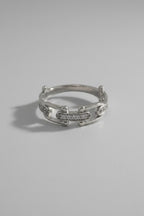 Minimalist Chain Ring — 925 Sterling Silver