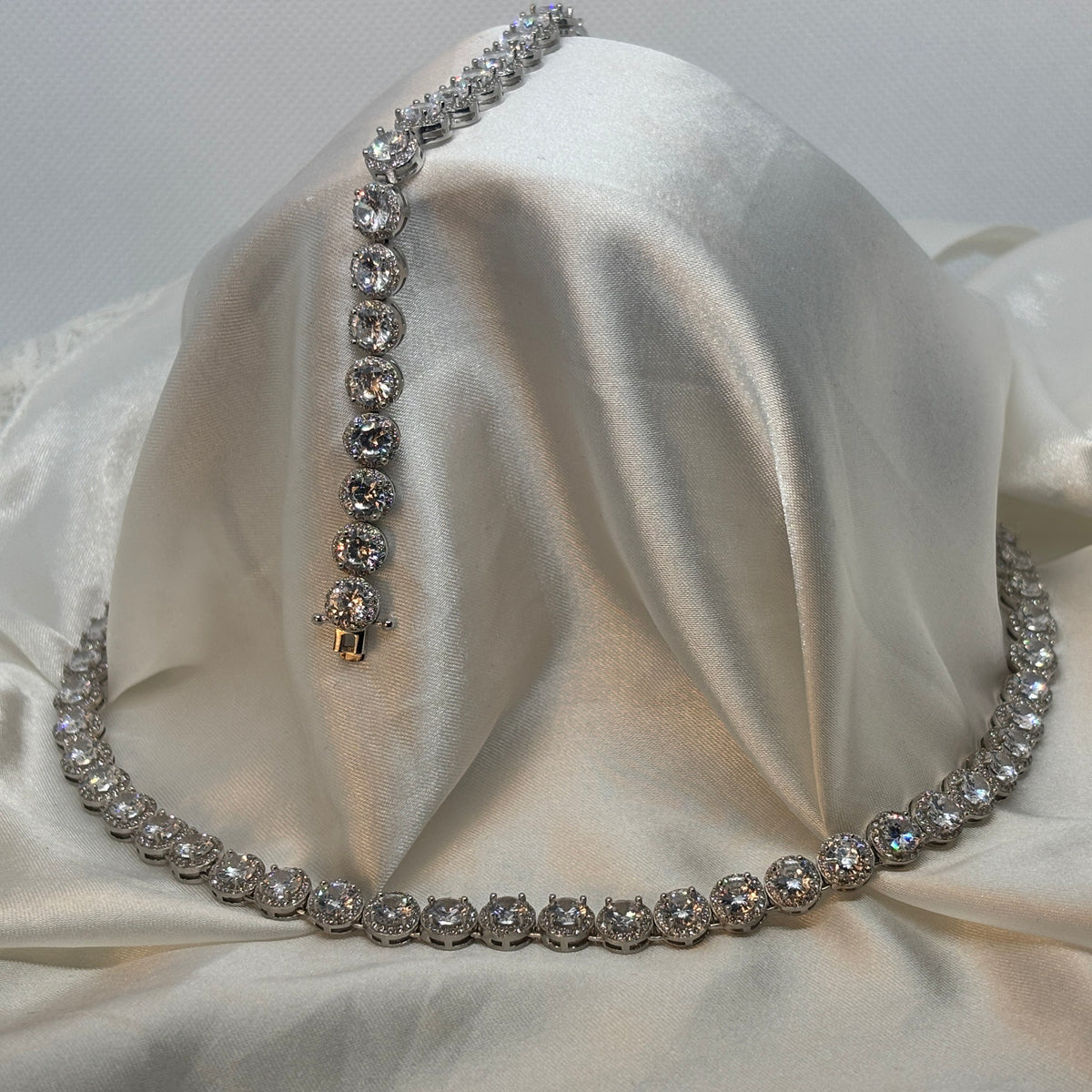 Crystal Ice Gala Set — 925 Sterling Silver