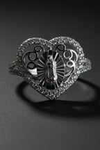 Our Lady of Guadalupe Heart Ring