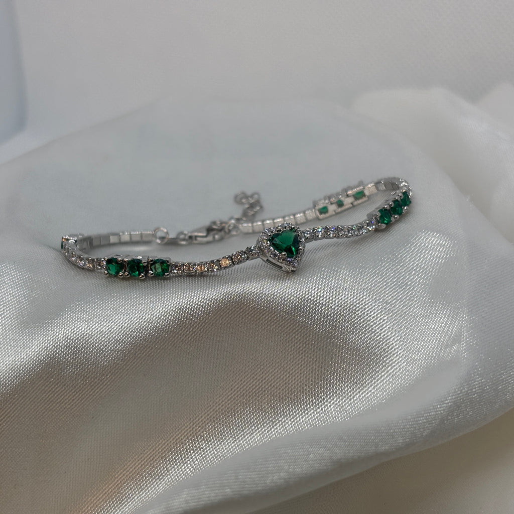 Glow Lux Tennis Bracelet — 925 Sterling Silver