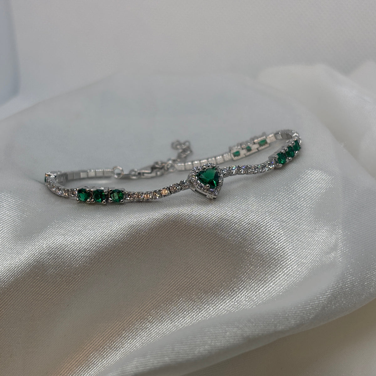 Glow Lux Tennis Bracelet — 925 Sterling Silver