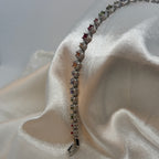 Rainbow Tennis Bracelet — 925 Sterling Silver