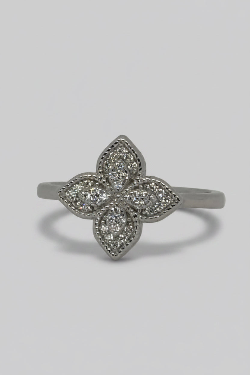 Flower of Light Ring — 925 Sterling Silver