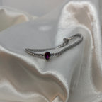 Pure Love Tennis Bracelet — 925 Sterling Silver