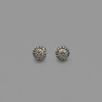 Liquid Light — Teardrop Eternity Stud Earrings — 925 Sterling Silver