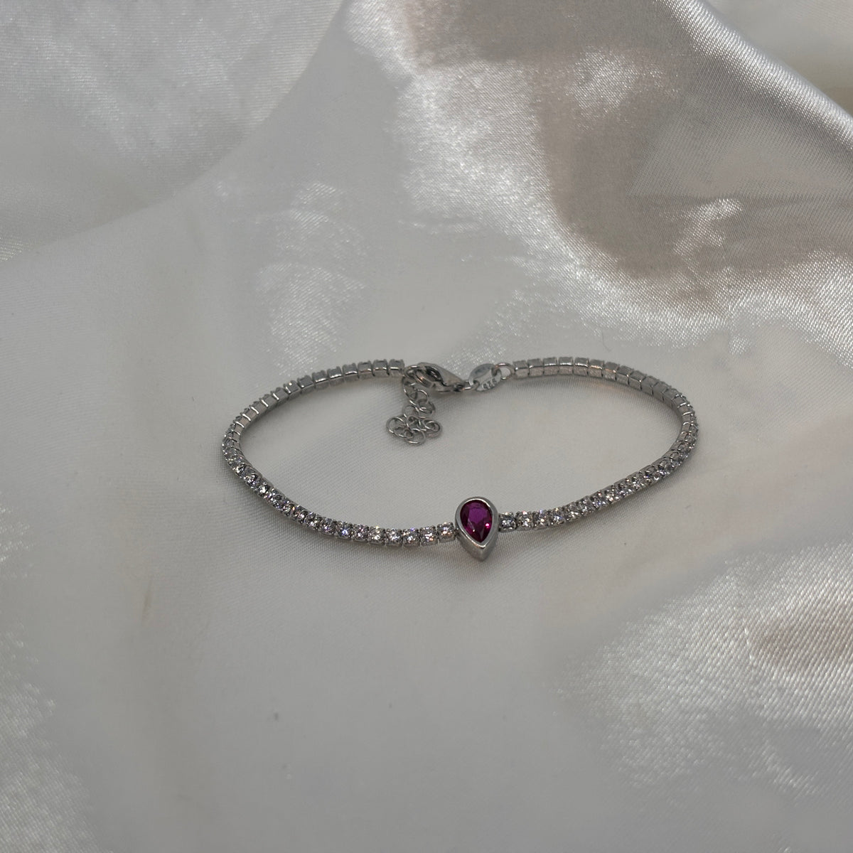 Pure Love Tennis Bracelet — 925 Sterling Silver