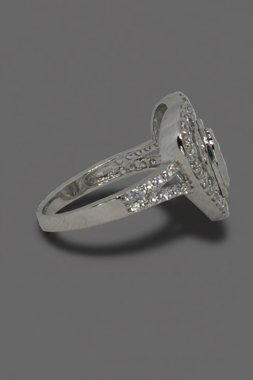 Heart Virgen de Guadalupe Ring — 925 Sterling Silver