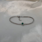 Pure Love Tennis Bracelet — 925 Sterling Silver