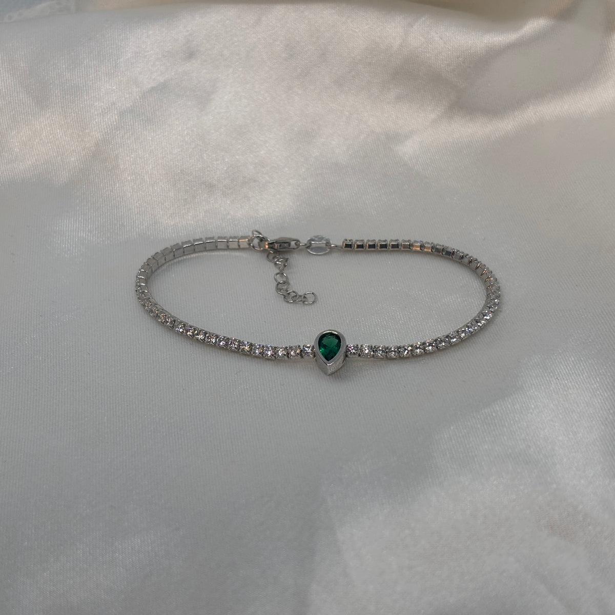 Pure Love Tennis Bracelet — 925 Sterling Silver