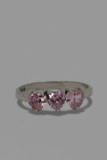 Triple Hearts Ring — 925 Sterling Silver