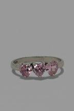 Triple Hearts Ring — 925 Sterling Silver