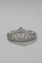Queen's Crown Ring — 925 Sterling Silver