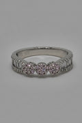 Little Pink Eyes Ring — 925 Sterling Silver
