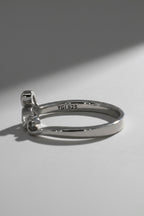 Love Script Ring — 925 Sterling Silver