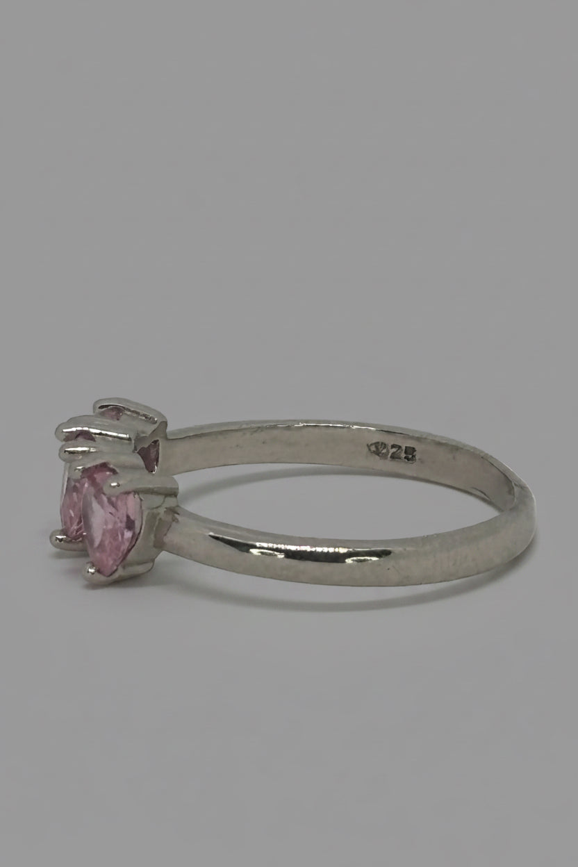 Triple Hearts Ring — 925 Sterling Silver