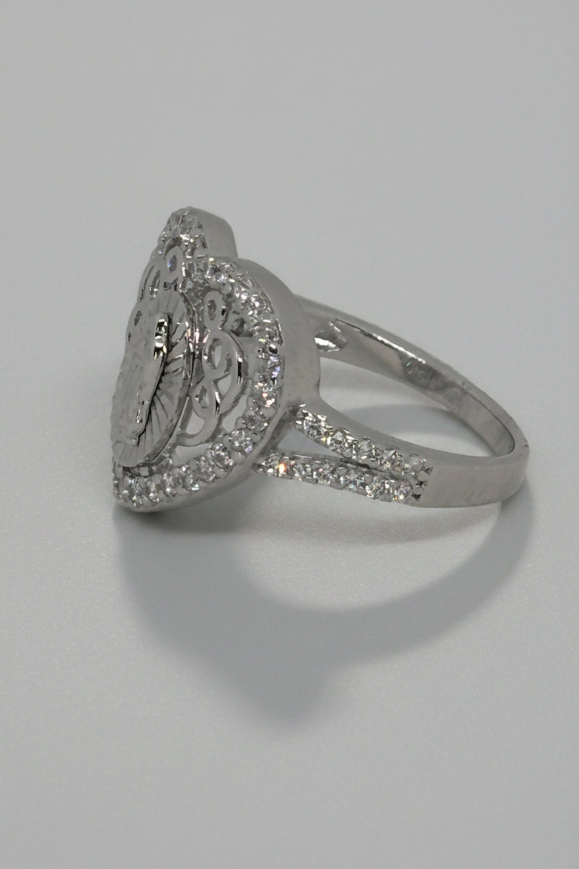 Our Lady of Guadalupe Heart Ring
