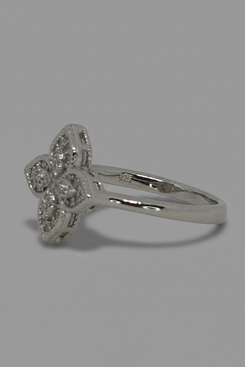 Flower of Light Ring — 925 Sterling Silver