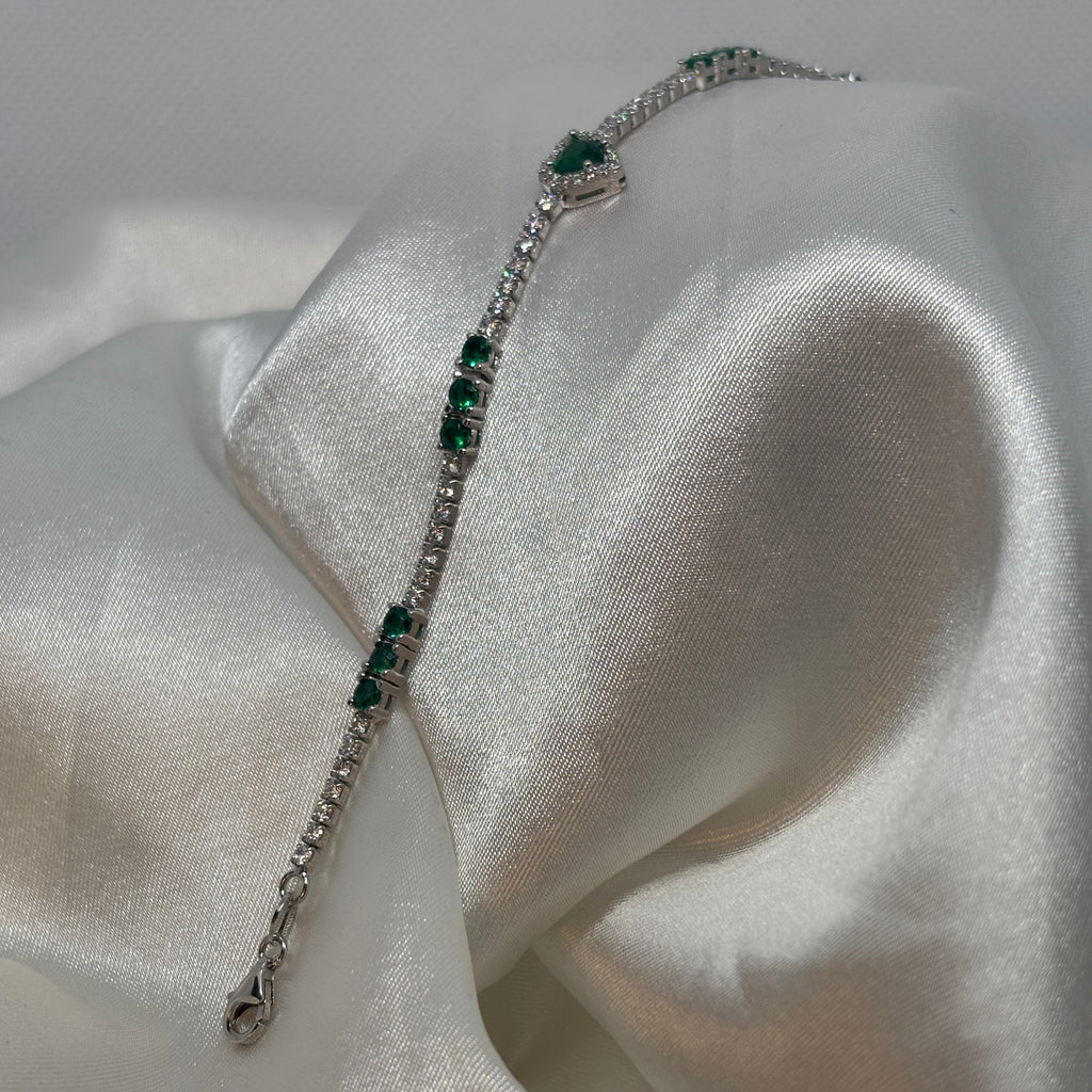 Glow Lux Tennis Bracelet — 925 Sterling Silver