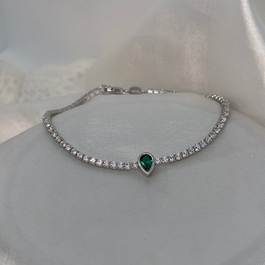 Pure Love Tennis Bracelet — 925 Sterling Silver
