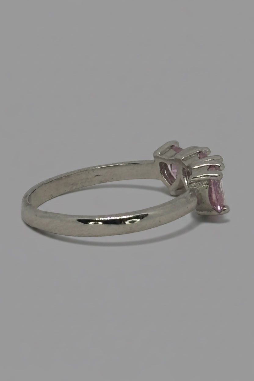 Triple Hearts Ring — 925 Sterling Silver