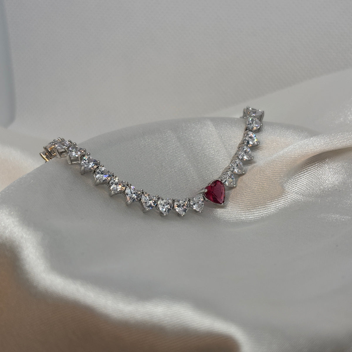 Eternal Passion Tennis Bracelet — 925 Sterling Silver