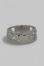 Protection Mantra Ring — 925 Sterling Silver