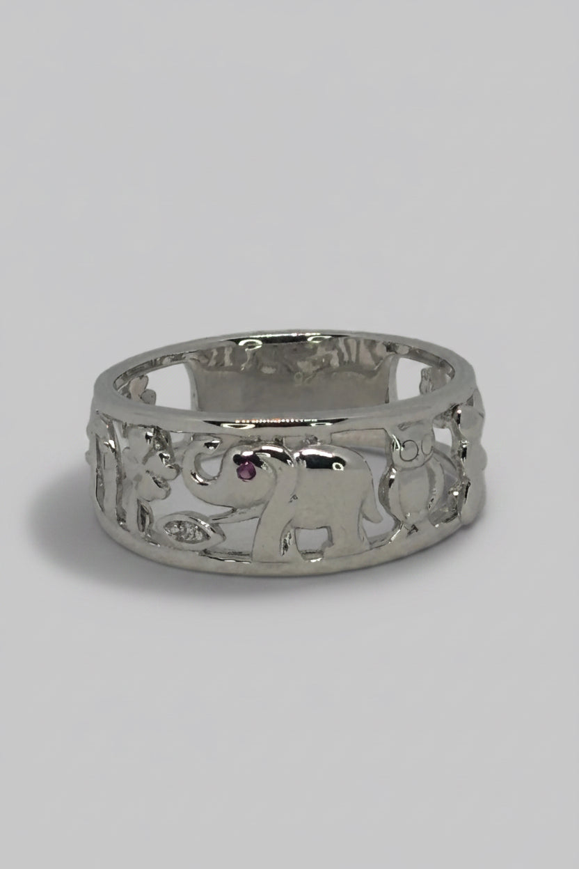 Protection Mantra Ring — 925 Sterling Silver