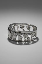 Protection Mantra Ring — 925 Sterling Silver
