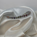 Rainbow Tennis Bracelet — 925 Sterling Silver