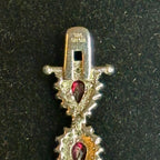 Ruby Tears Bracelet — 925 Sterling Silver