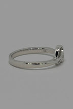 Love Script Ring — 925 Sterling Silver