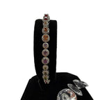 Rainbow Tennis Bracelet — 925 Sterling Silver
