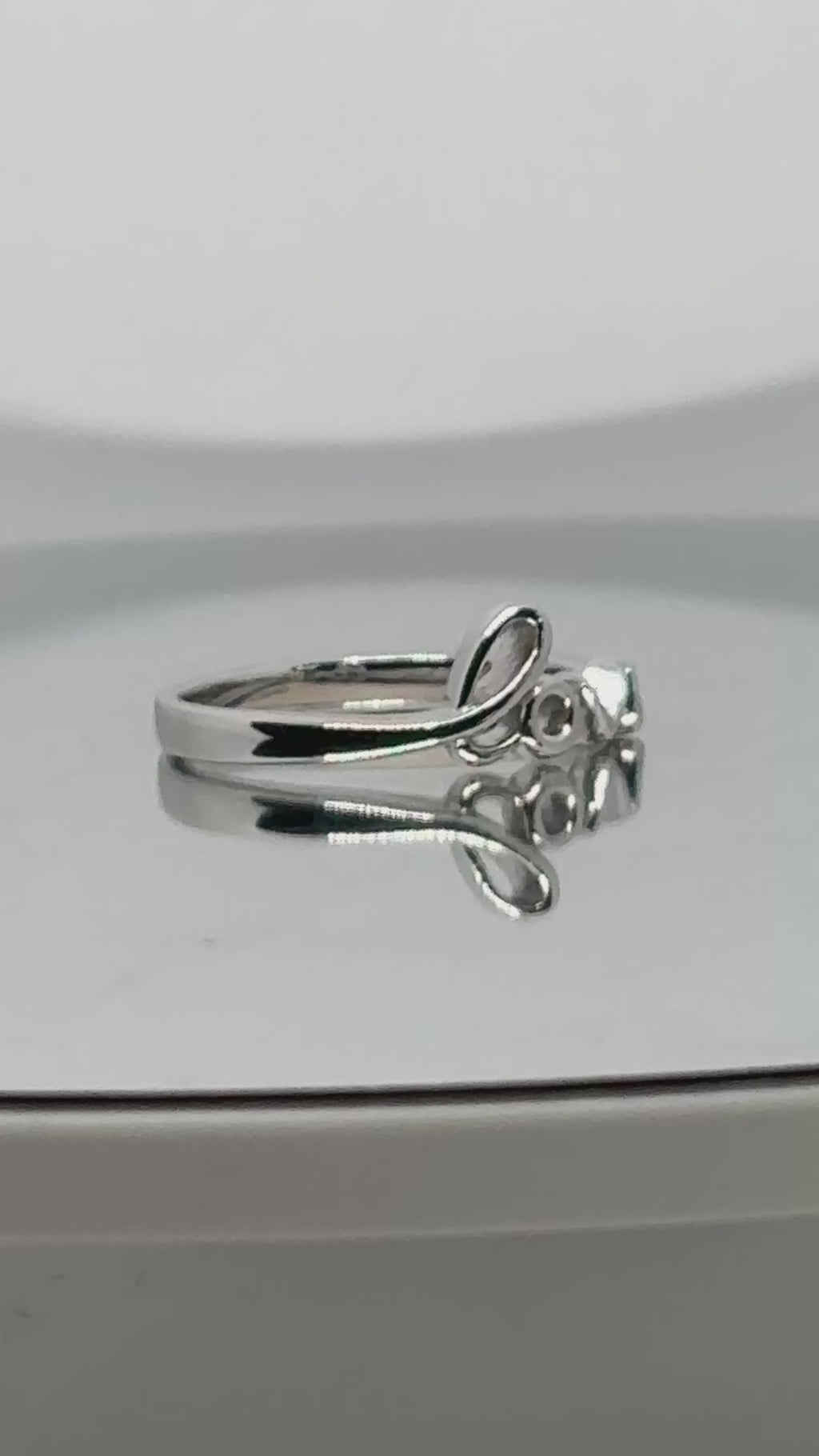 Love Script Ring — 925 Sterling Silver