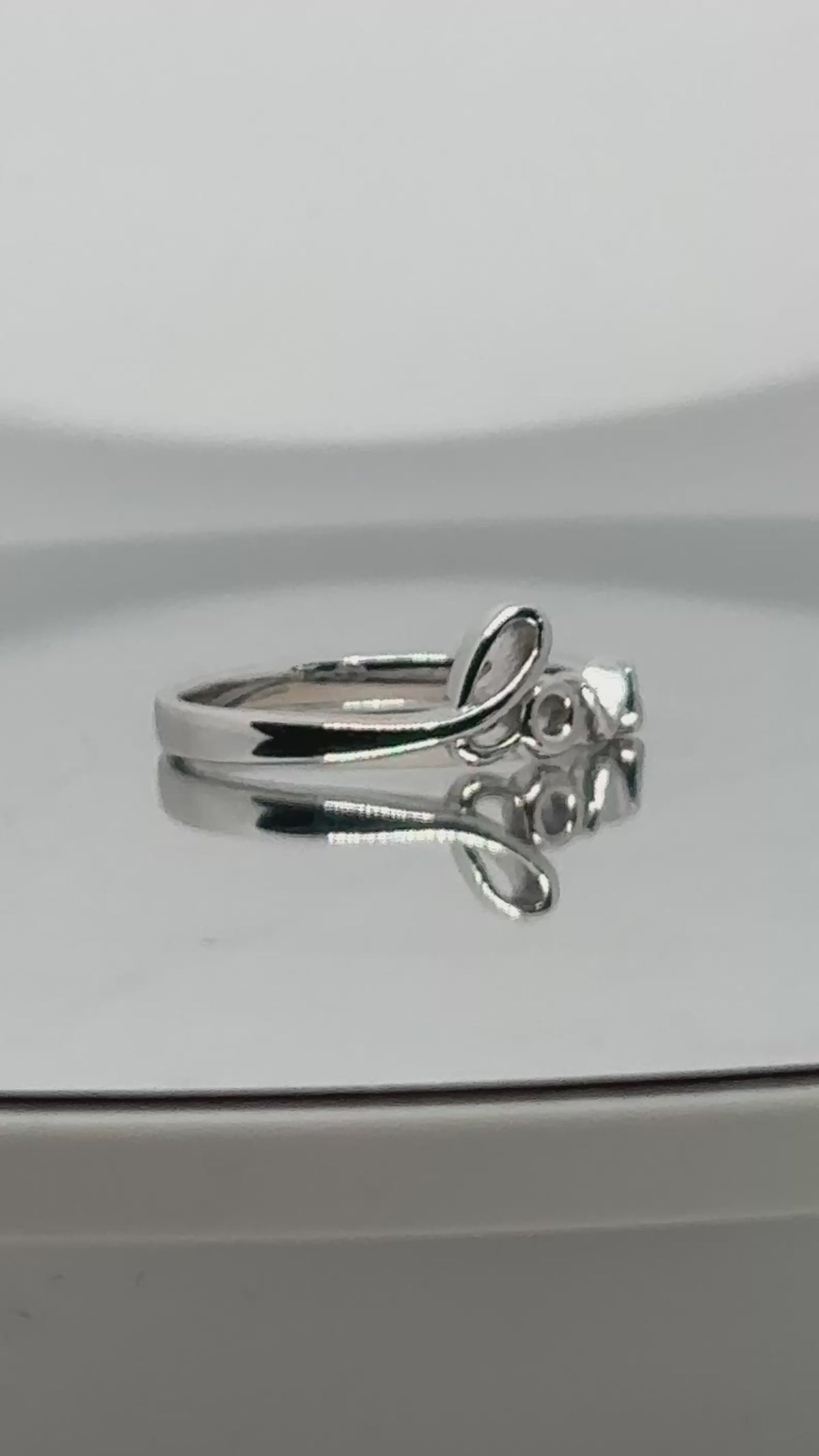 Love Script Ring — 925 Sterling Silver