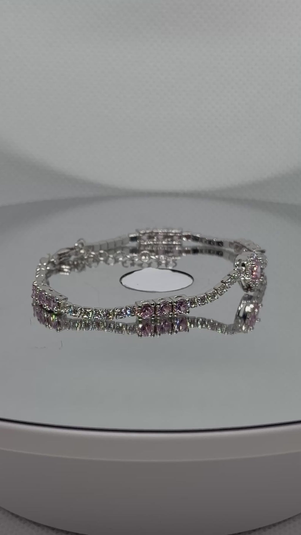 Glow Lux Tennis Bracelet — 925 Sterling Silver