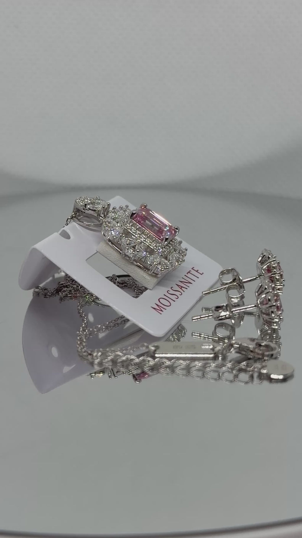 Set "Eternity Mom" 2. Moissanite