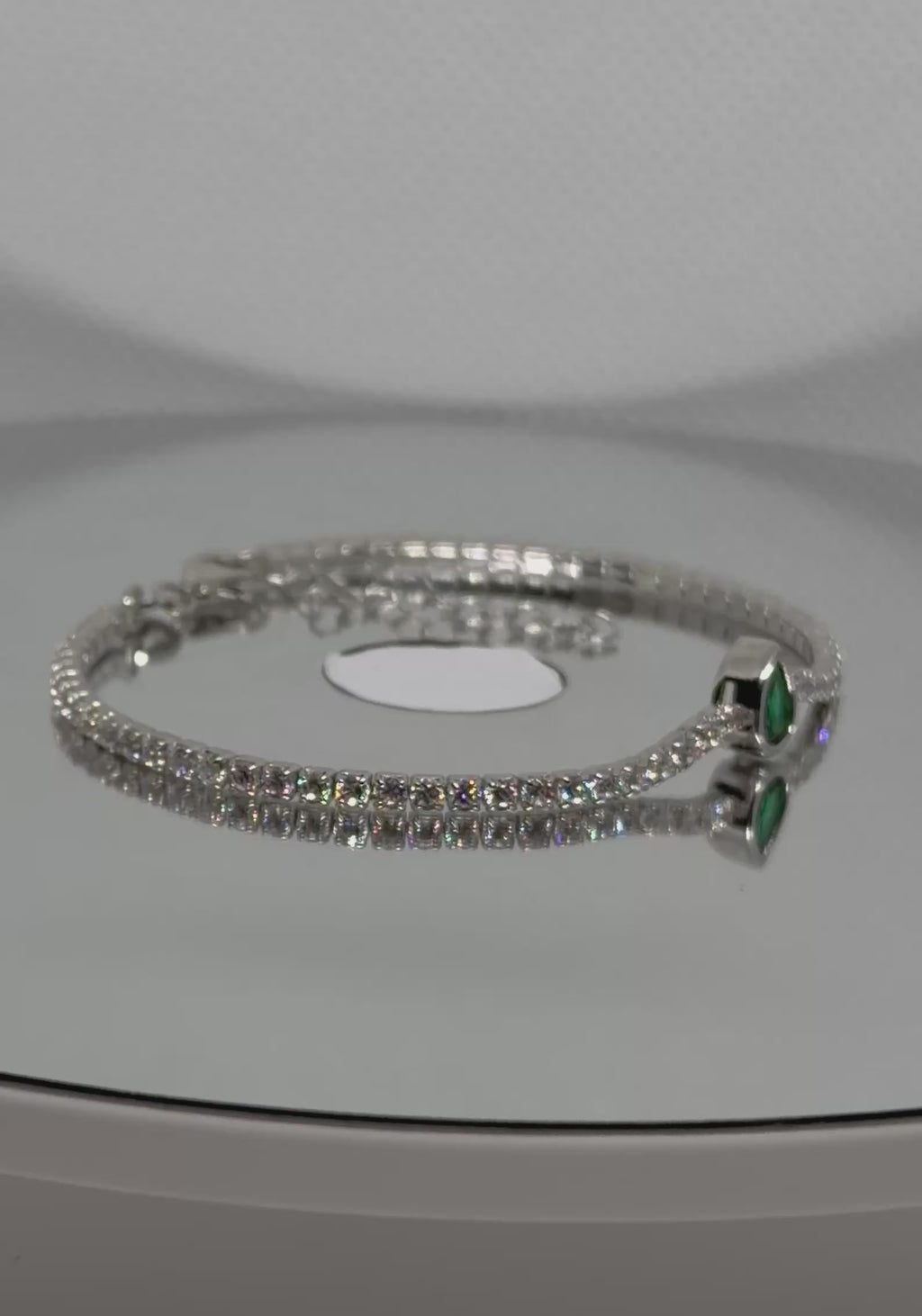 Pure Love Tennis Bracelet — 925 Sterling Silver