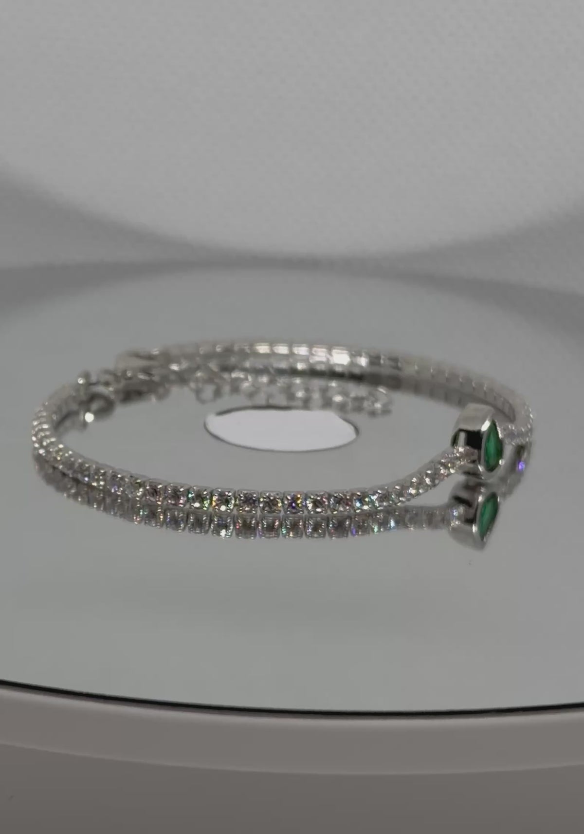 Pure Love Tennis Bracelet — 925 Sterling Silver