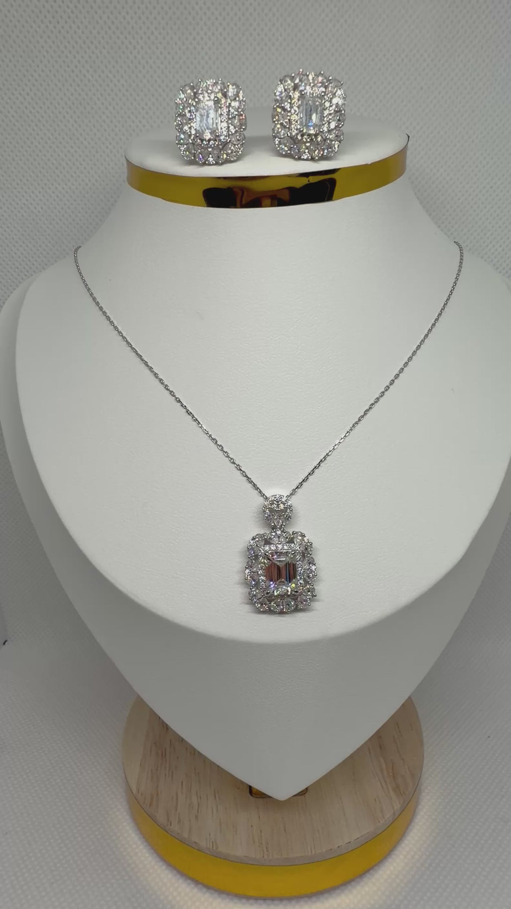 Eternity Mom Set No.1 — Moissanite &amp; 925 Sterling Silver