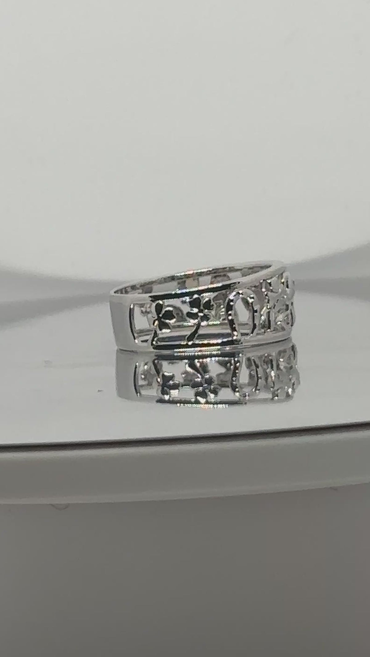 Protection Mantra Ring — 925 Sterling Silver