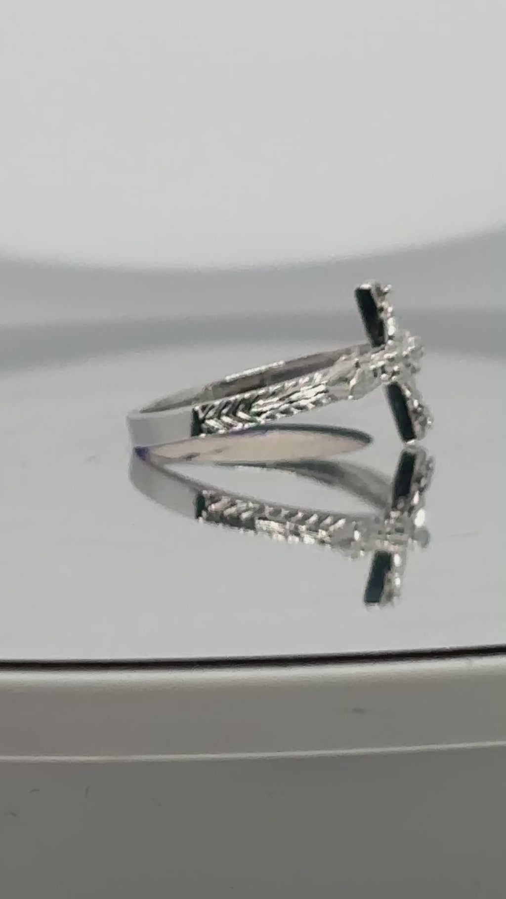 Christ Crucified Ring — 925 Sterling Silver